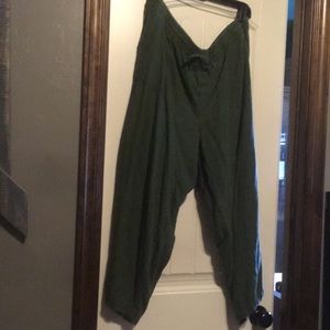 Old Navy Linen Capri